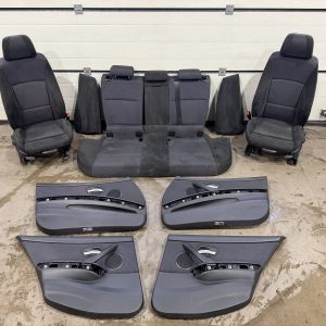 E91 STOFF “BLUE SHADOW/ALCANTARA”/ANTHRAZIT SISUSTA