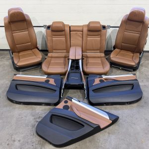 X6 E71 Leather "Dakota"/Nevada Saddle Sisusta